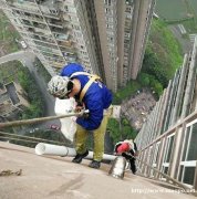 昆明地区专业外墙高空各种水管安装维修更换广告牌烟囱拆装